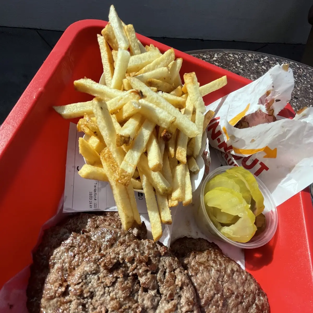 Pickles and Grilled Onions