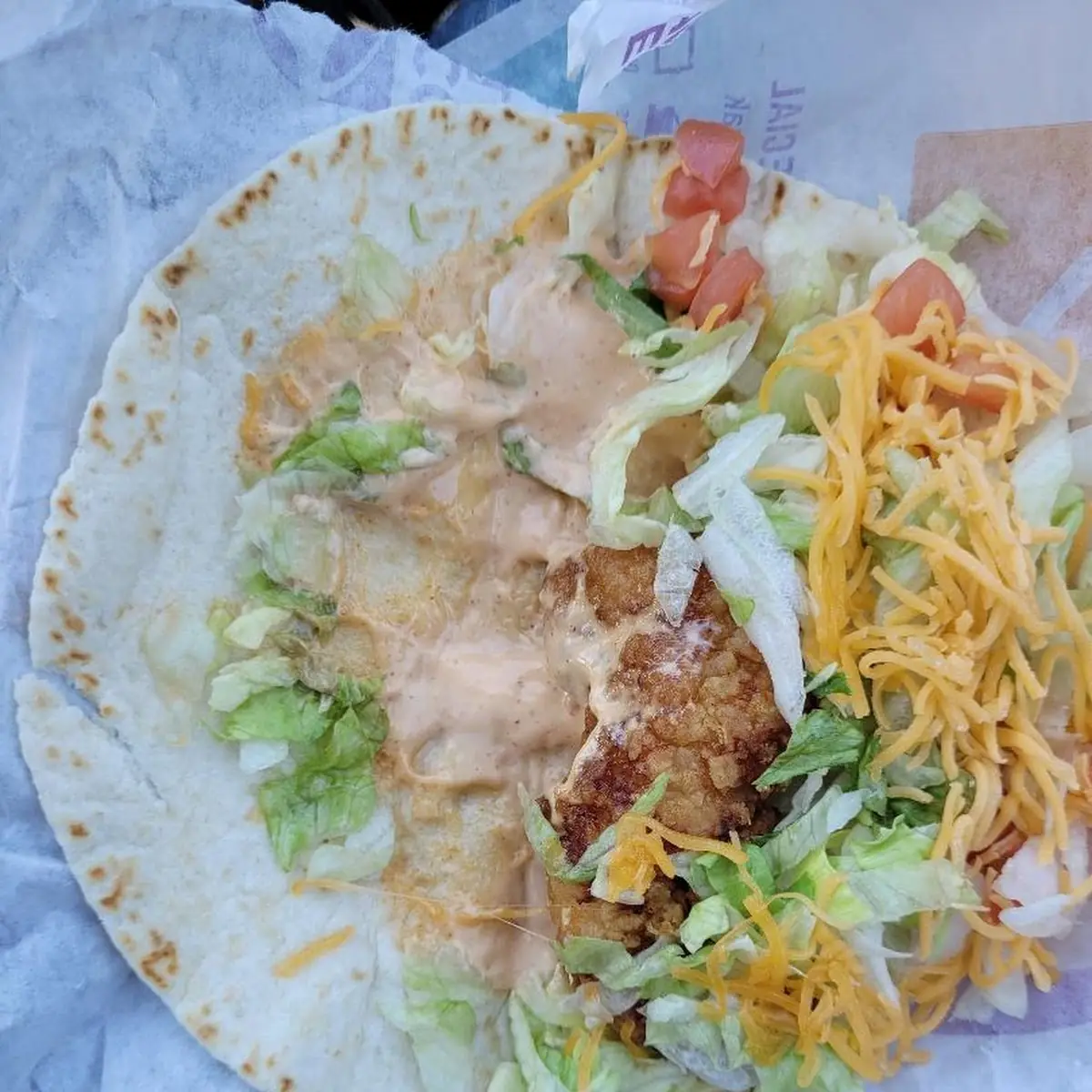 Spicy Chicken Taco