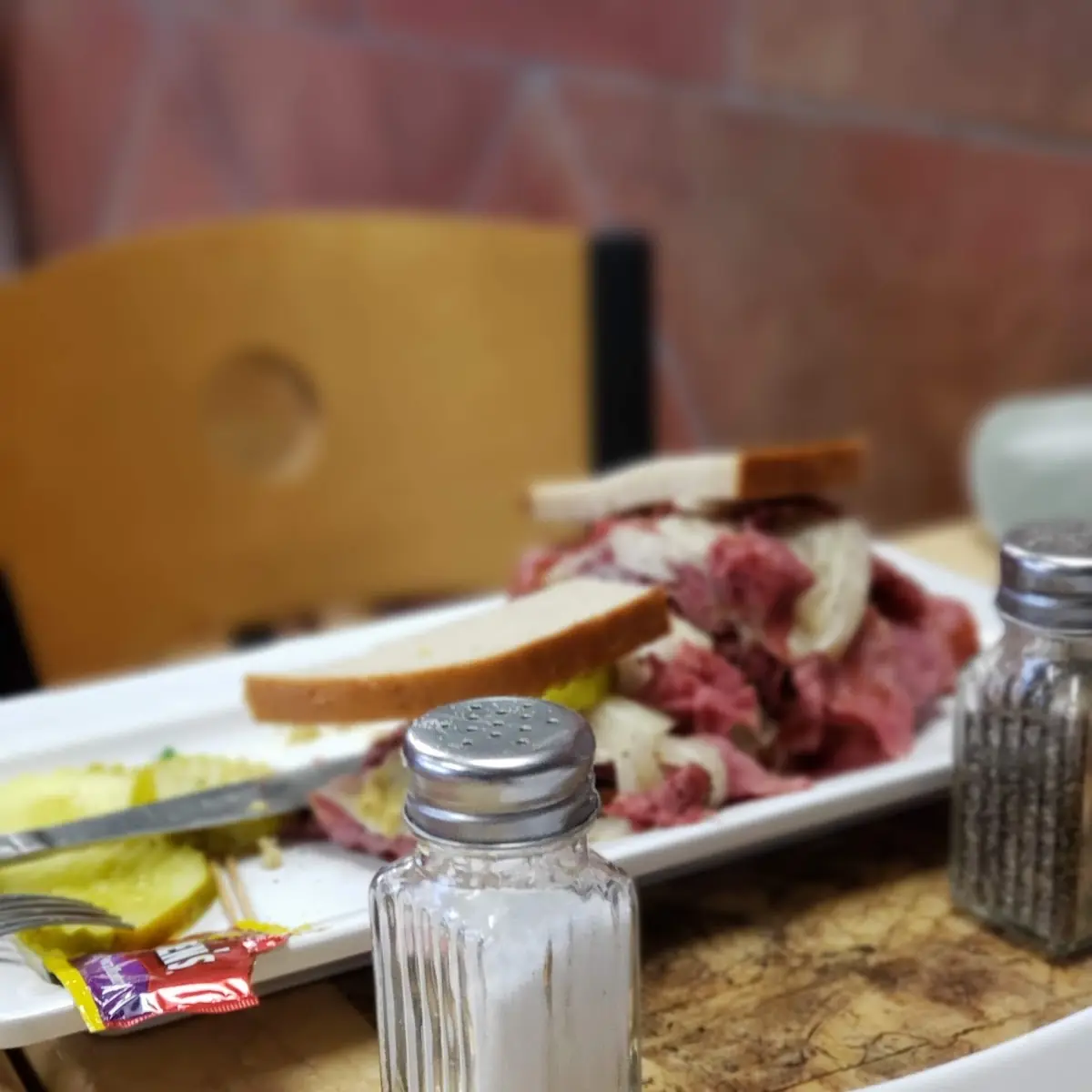 Corned Beef and Pastrami on Rye Bread