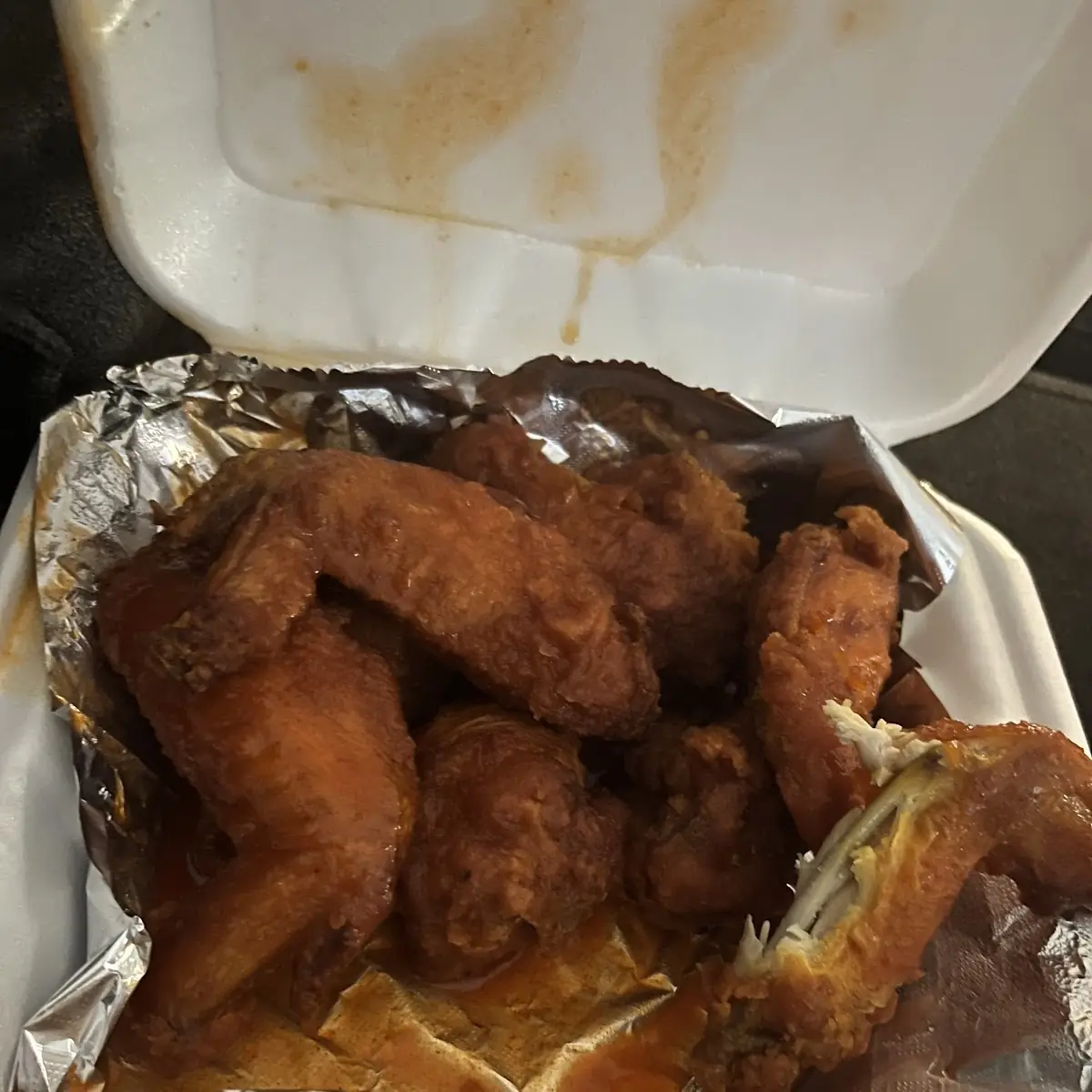 Honey BBQ Wings(7)(Combo)蜜汁烧烤鸡翅(7)
