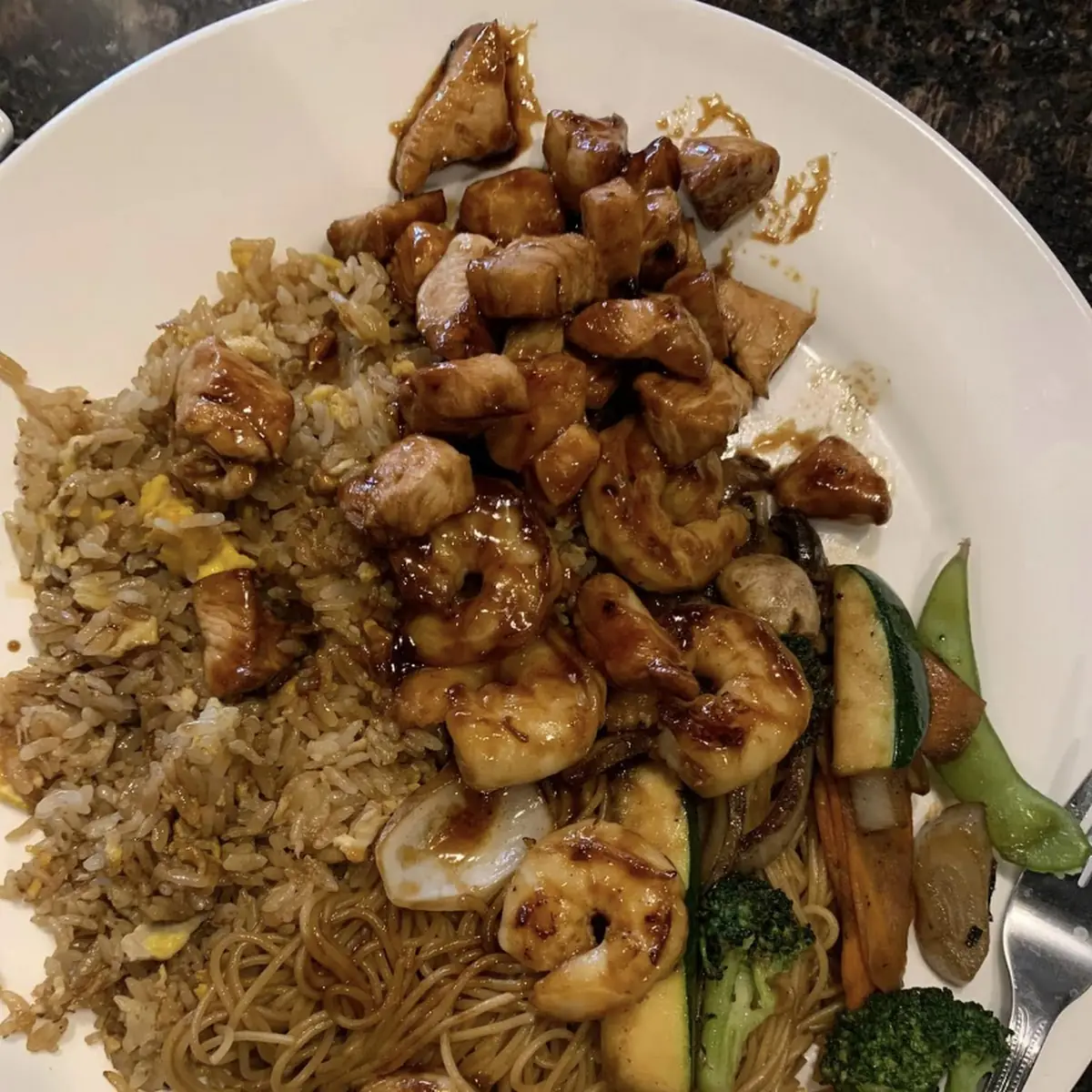 Shrimp with Fried Rice Noodles