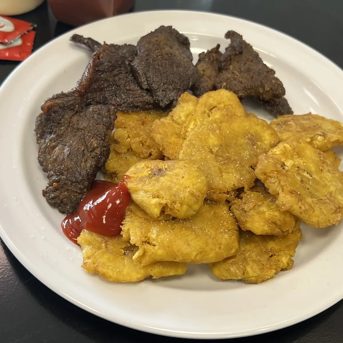 Tostones Fried Plantain