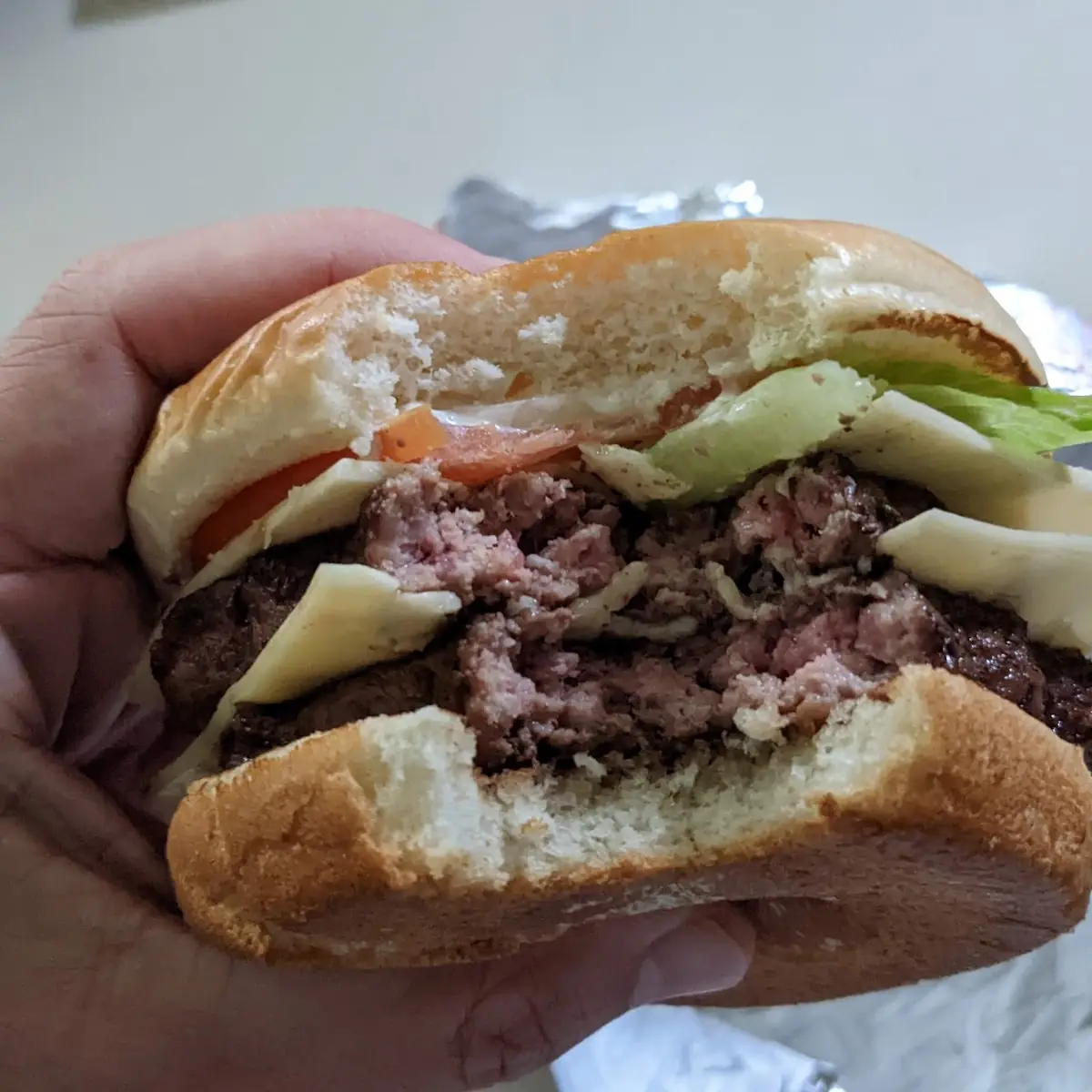 Dave's Double Cheeseburger with Pepper Jack Cheese