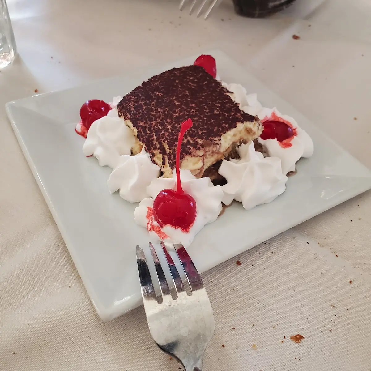 Freshly Made Tiramisu