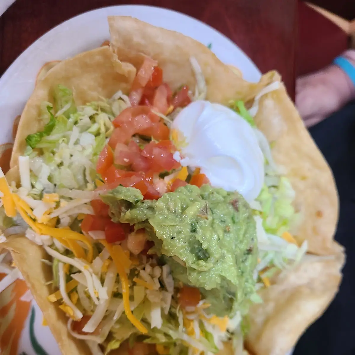 Shredded Beef Taco Salad