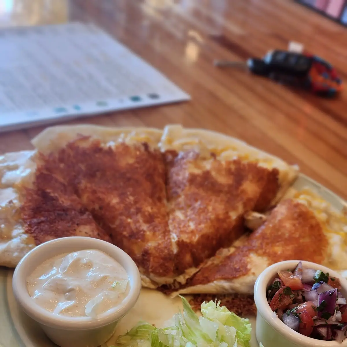 Cheese Quesadilla