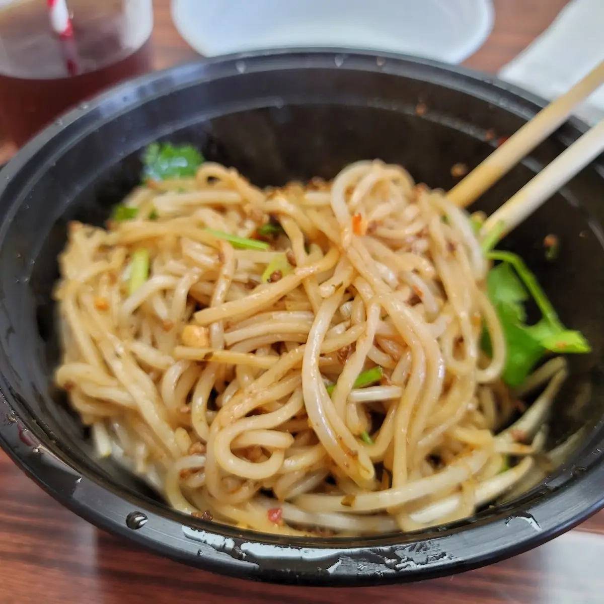 Spicy Minced Pork Lo Mein