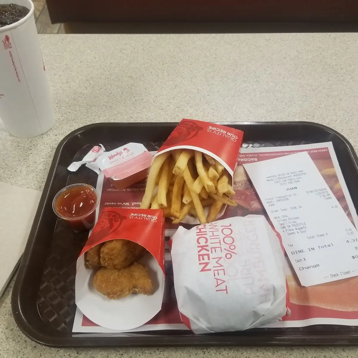 Crispy Chicken Biggie Bag