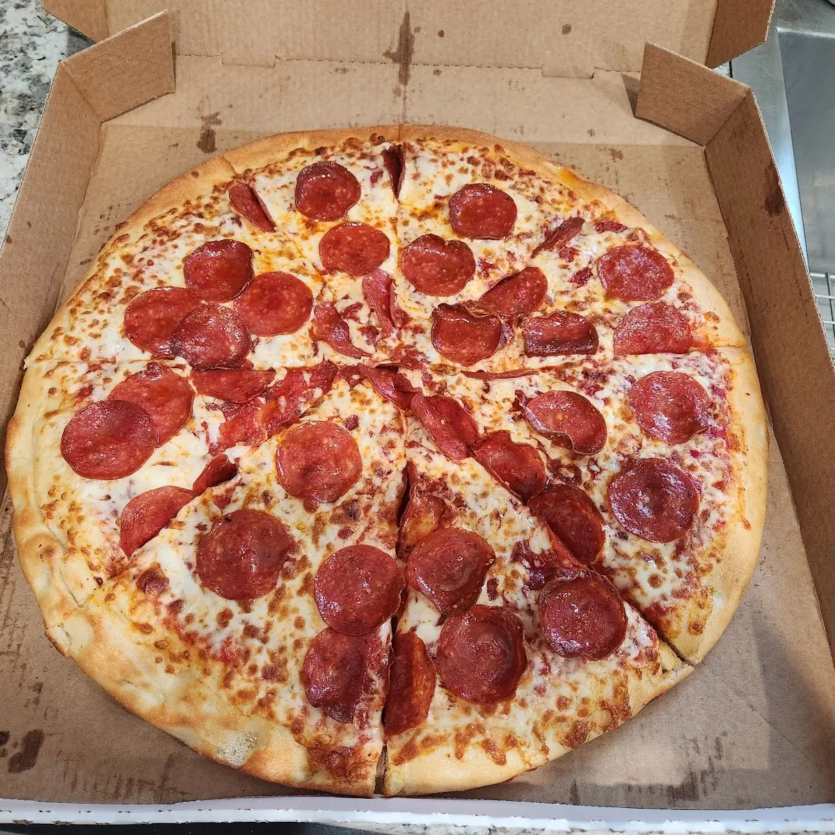 Pepperoni Stuffed Crust