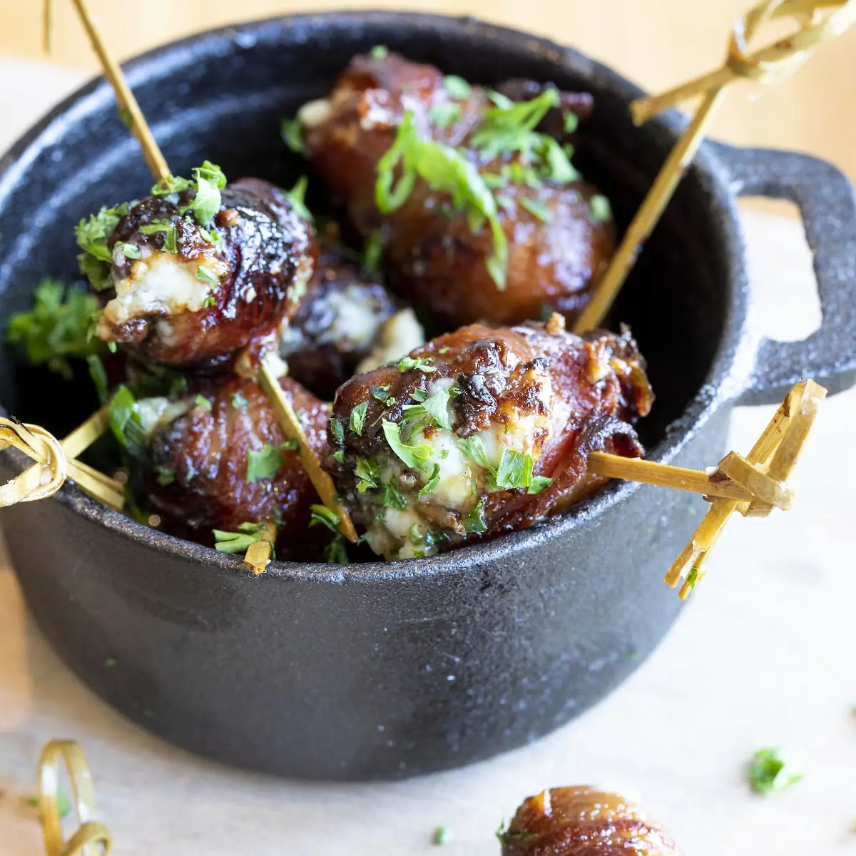 Bacon-Wrapped Dates