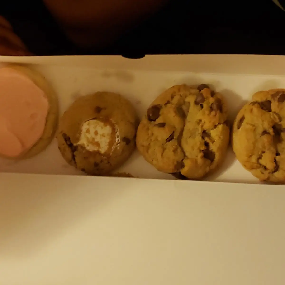 Sugar Cookie Smores Chocolate Chip Cookie