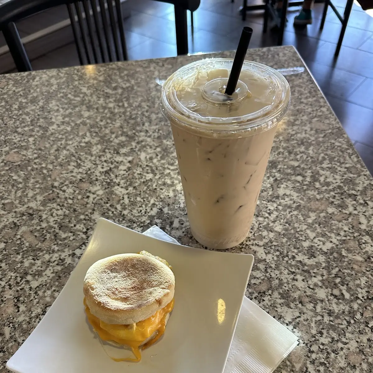 English Muffin with Egg & Cheese