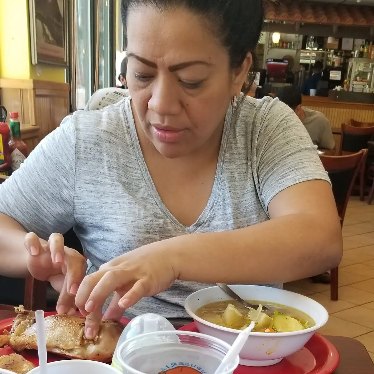 Sopa Gallina Y Sopa Mondongo