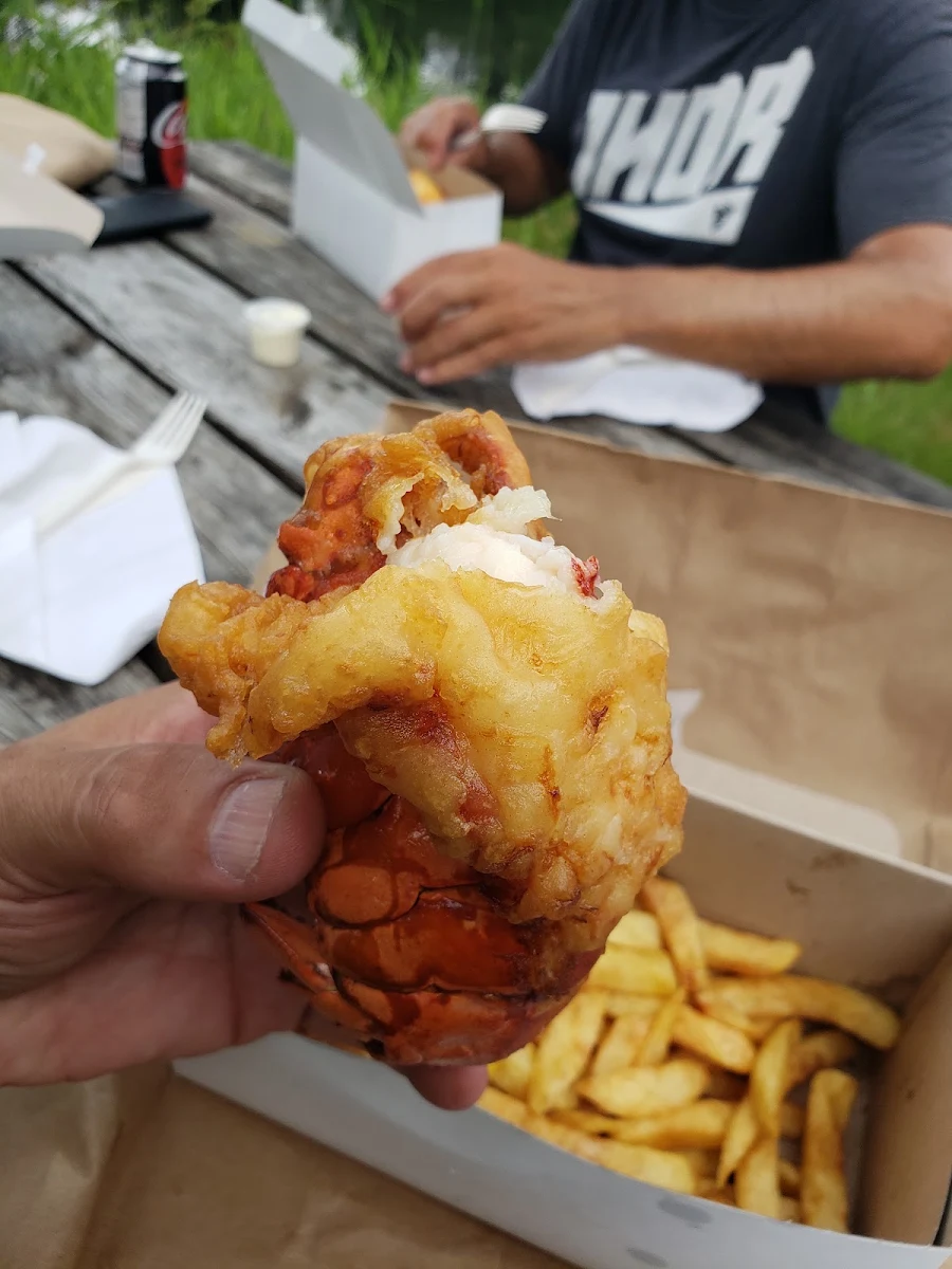 Fried Lobster, For The Halibut Fish & Chips