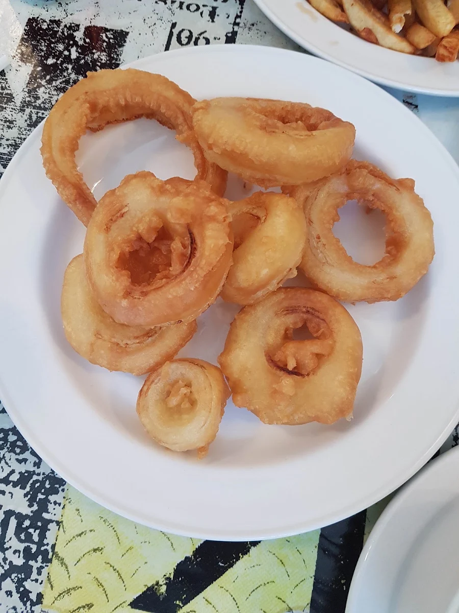 Onion Rings, For The Halibut Fish & Chips