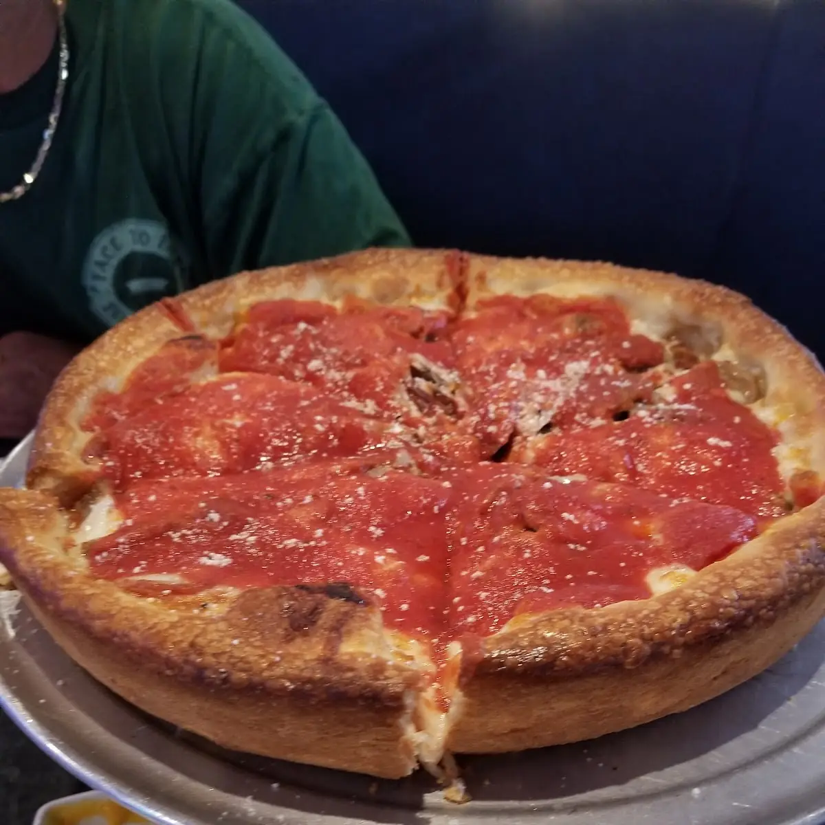 Deep Dish Cav's Traditional Pizza