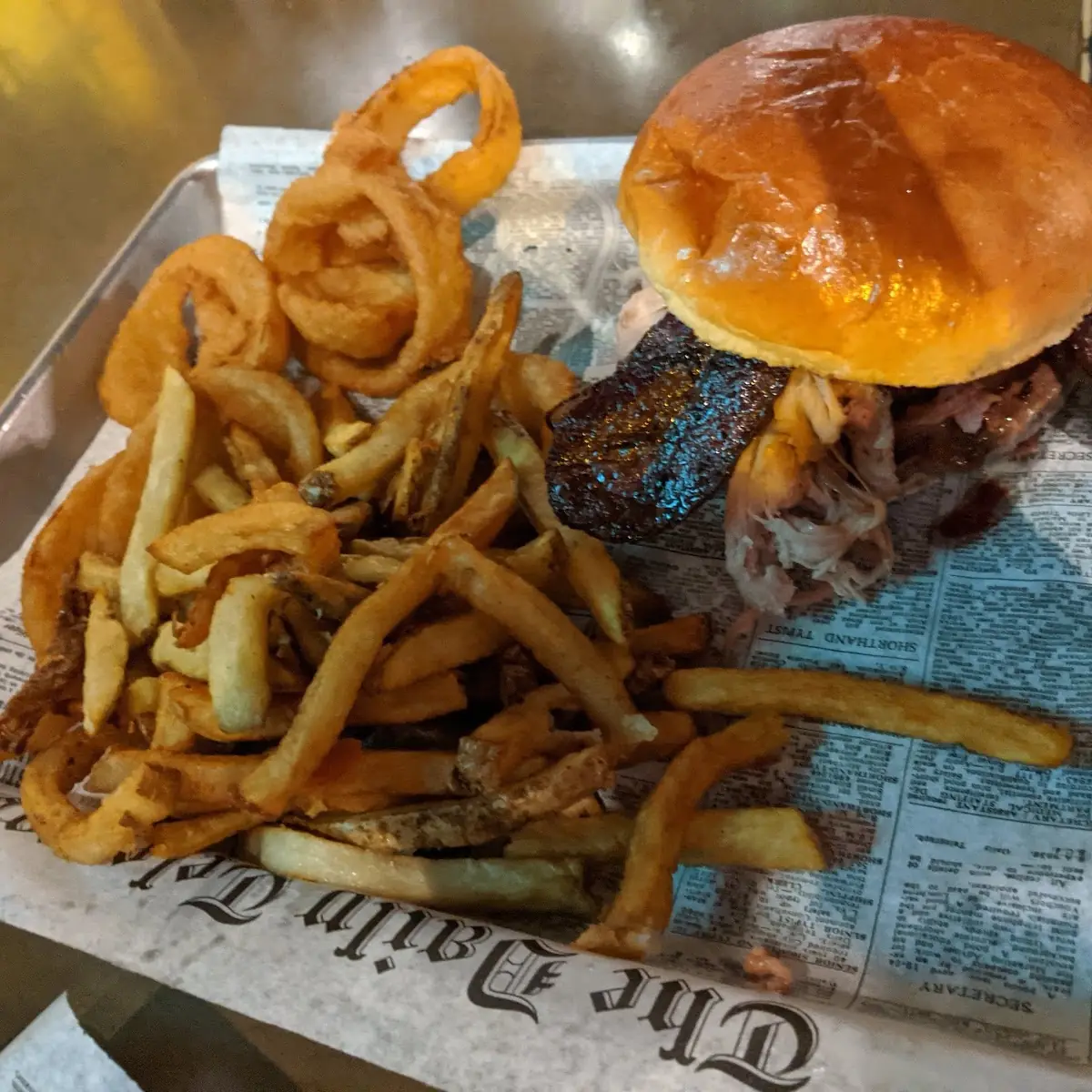 Black Angus Beef Brisket Sandwich