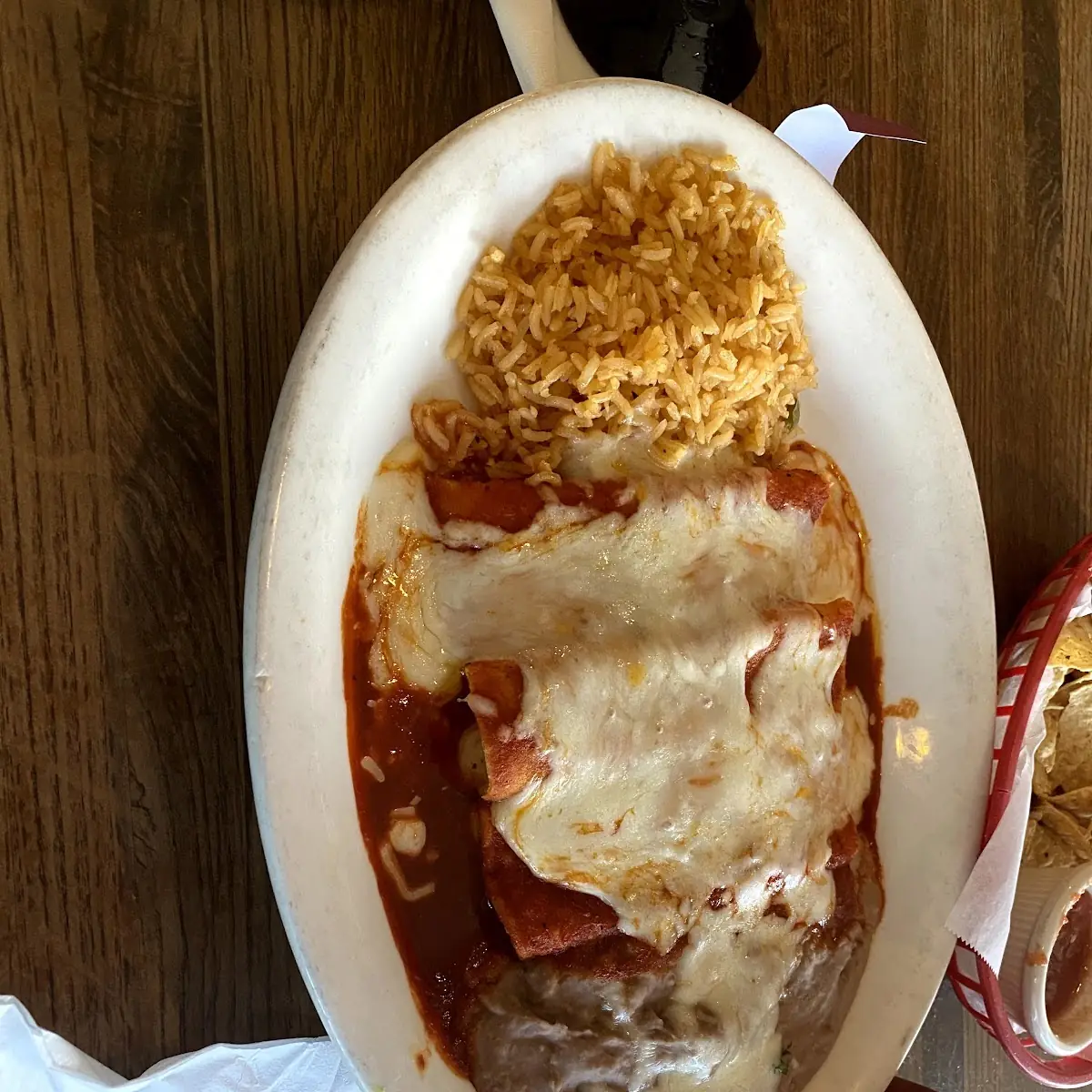 Enchiladas De Pollo a La Crema