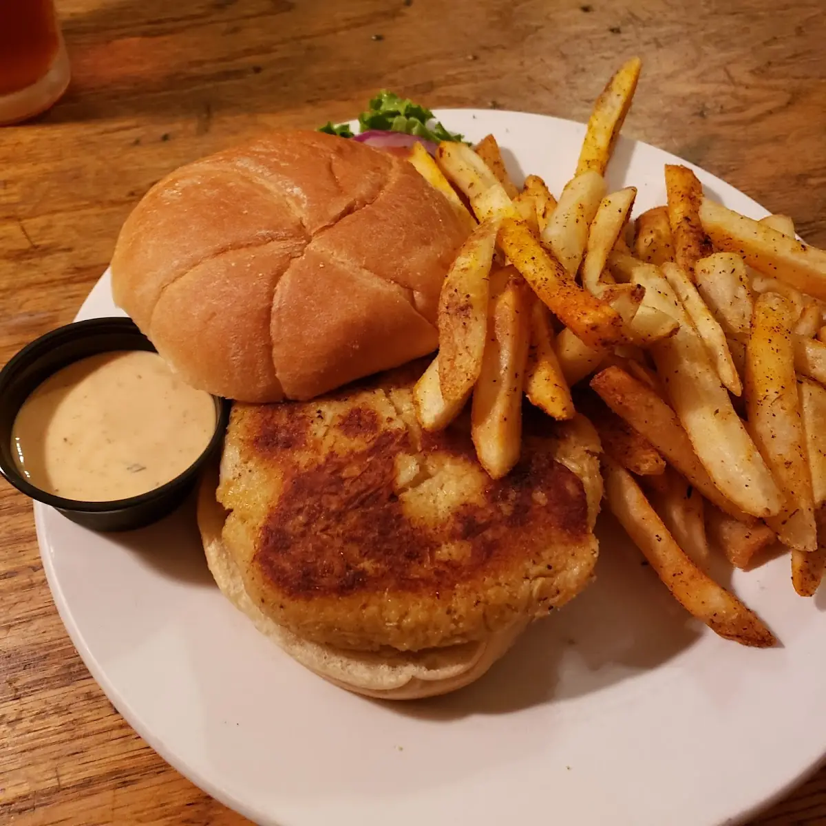 Crab Cake Sandwich