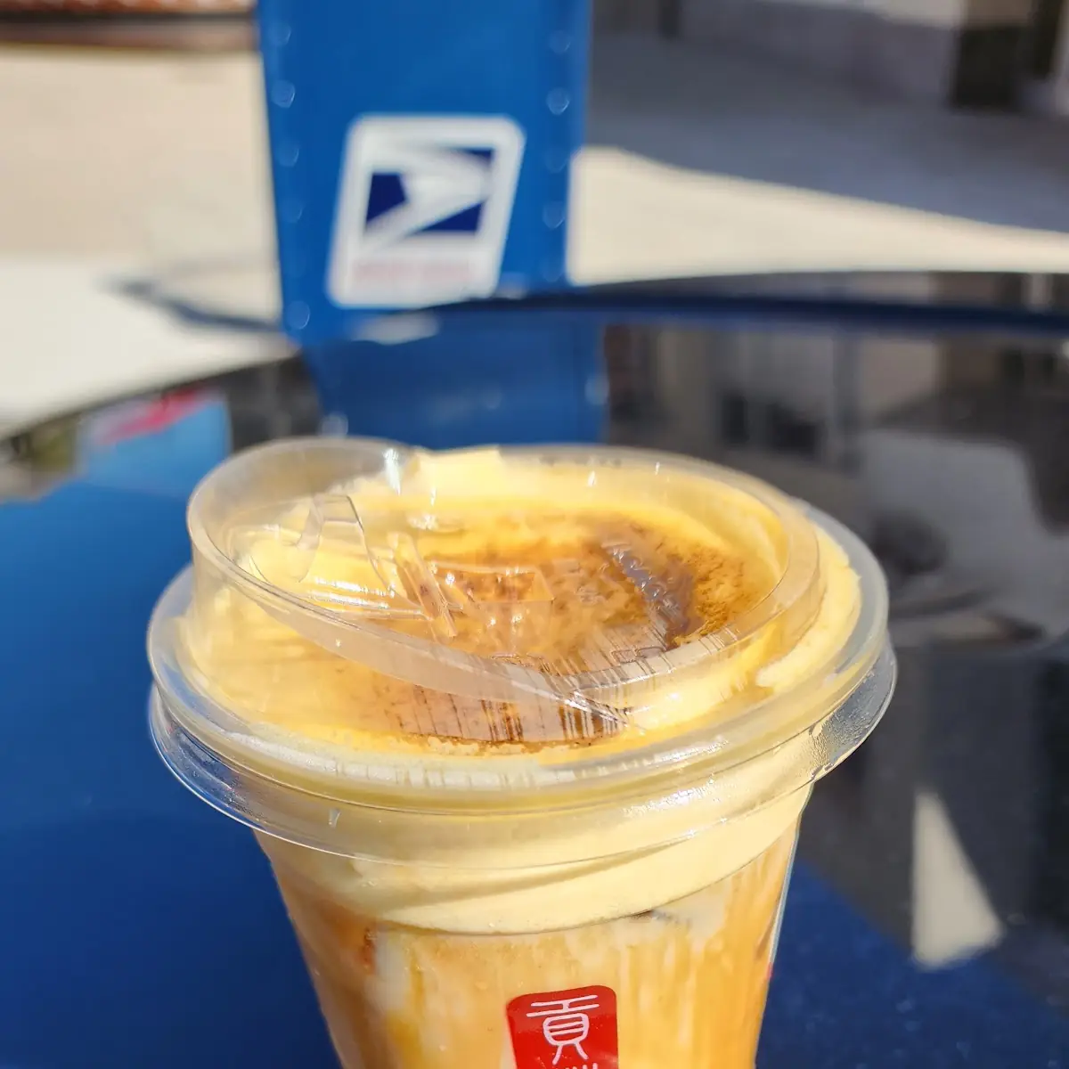 Creme Brulee with Boba