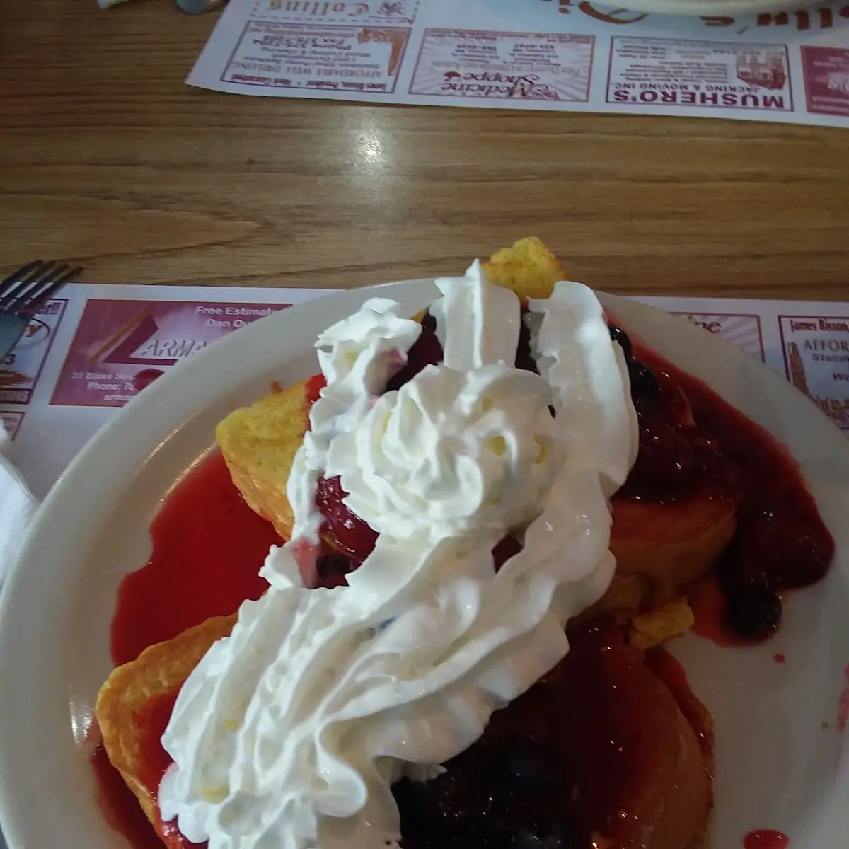Forrest Berry Pancakes