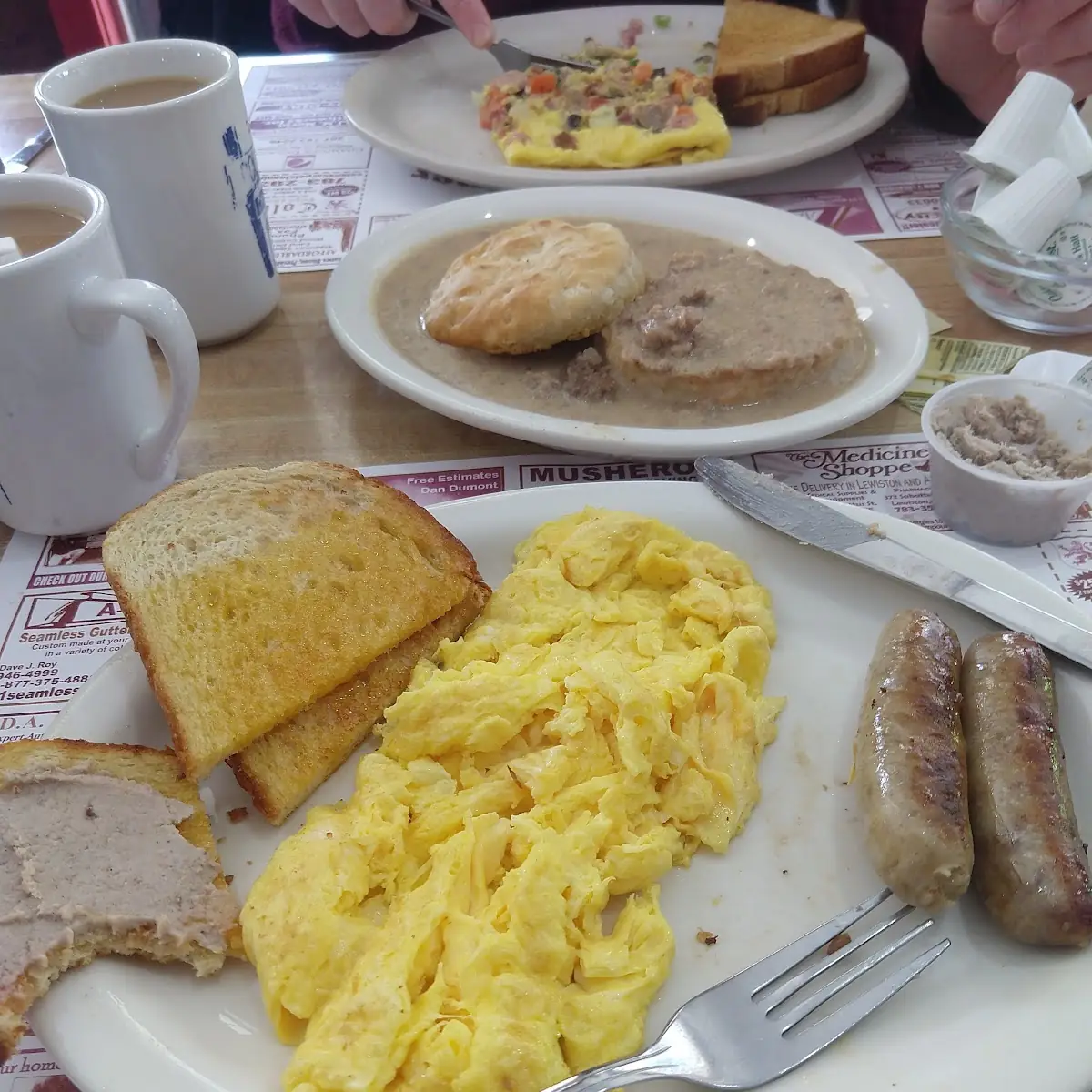 Toast Scrambled Eggs