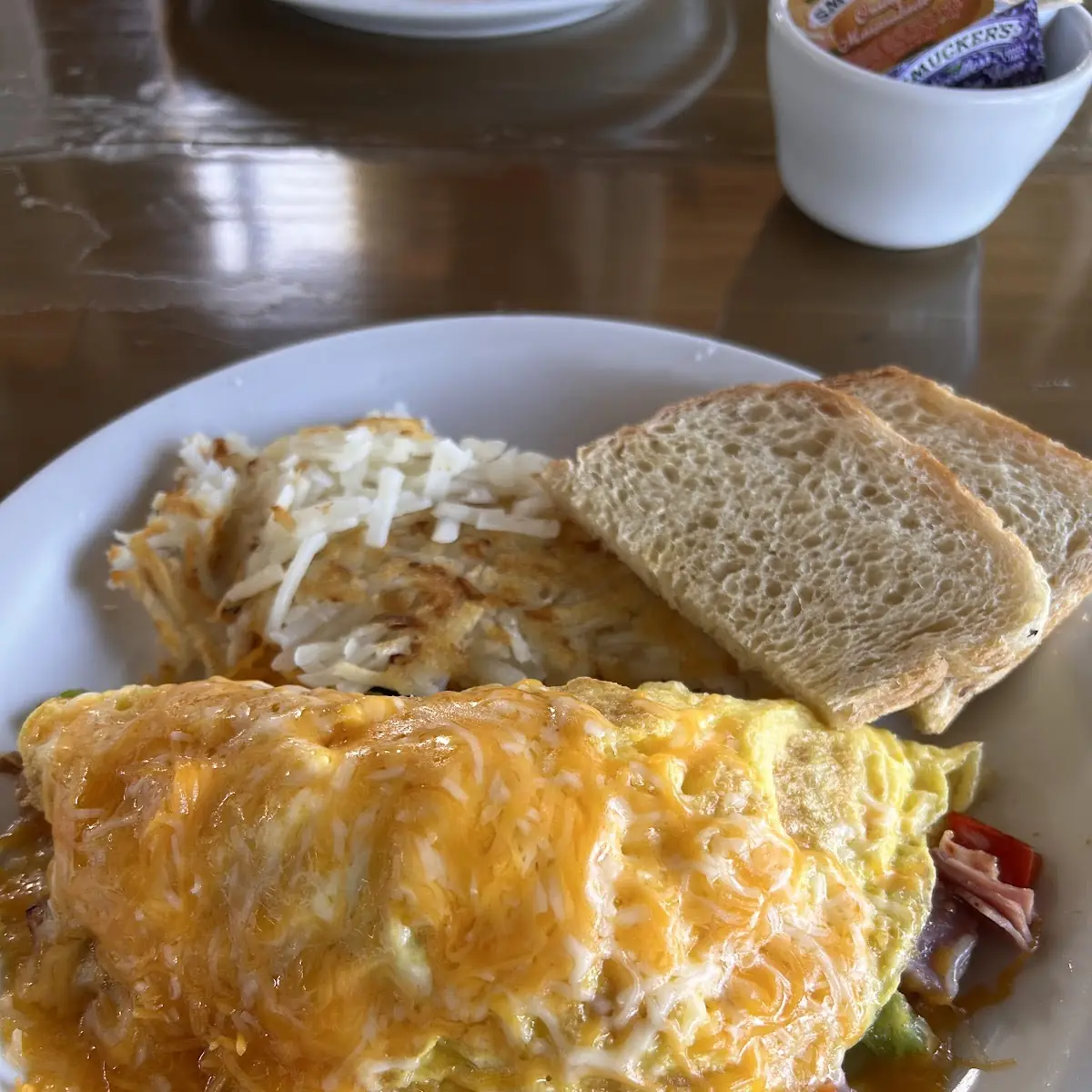 Denver Omelet with Cheese