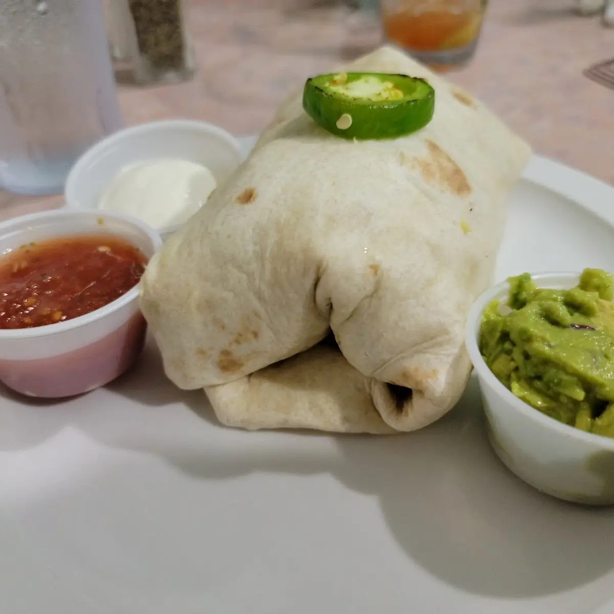 Spicy Breakfast Burrito