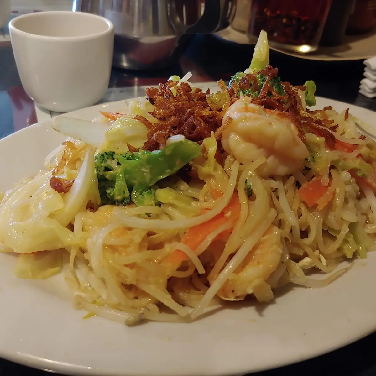 Bún Tôm Xào
