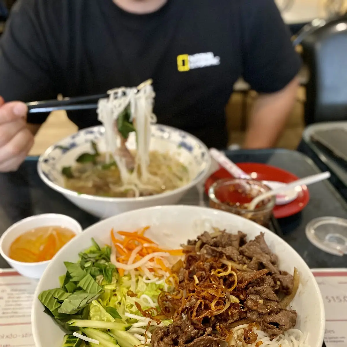 Vermicelli with Fried Pork