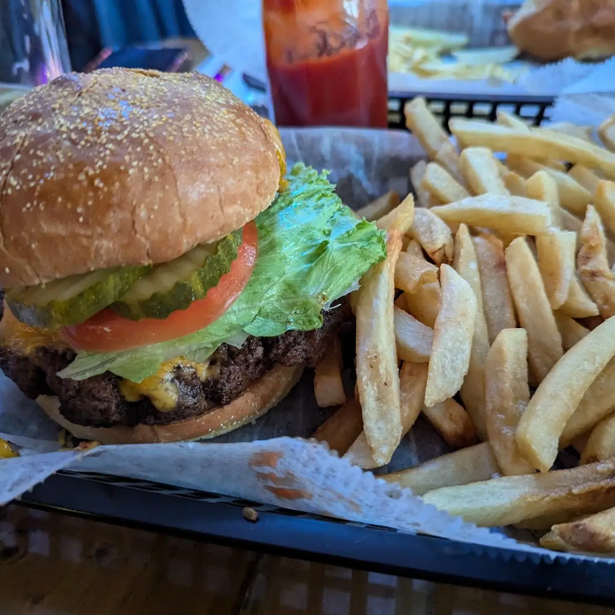Cheese Burger with American Cheese
