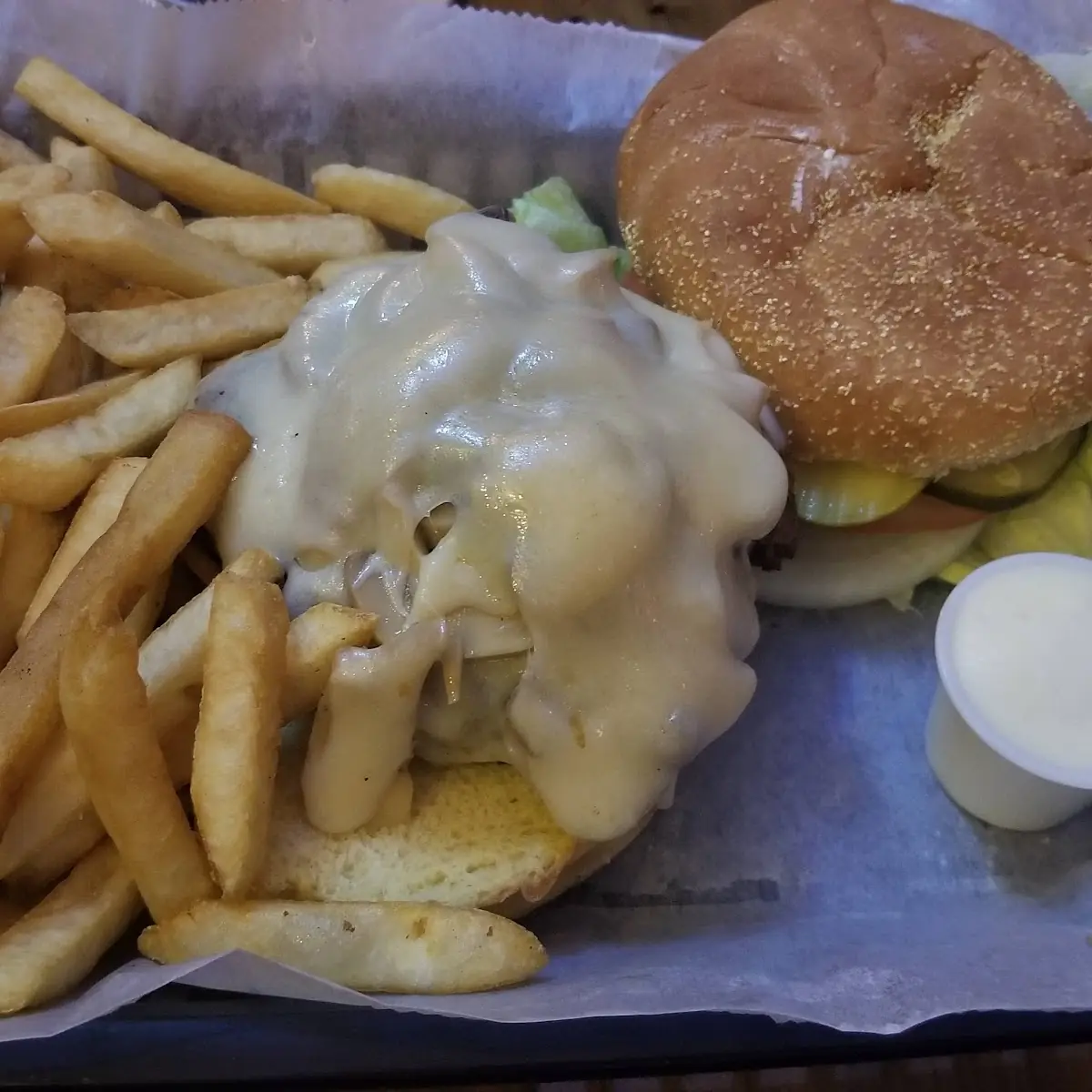 Swiss Mushroom Burger