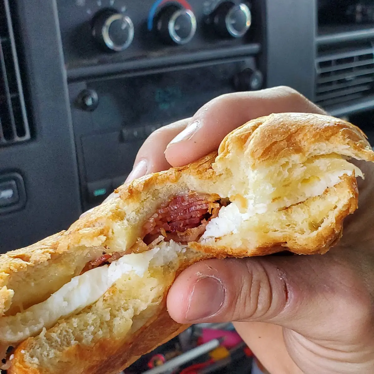 Sweet Black Pepper Bacon Egg and Cheese