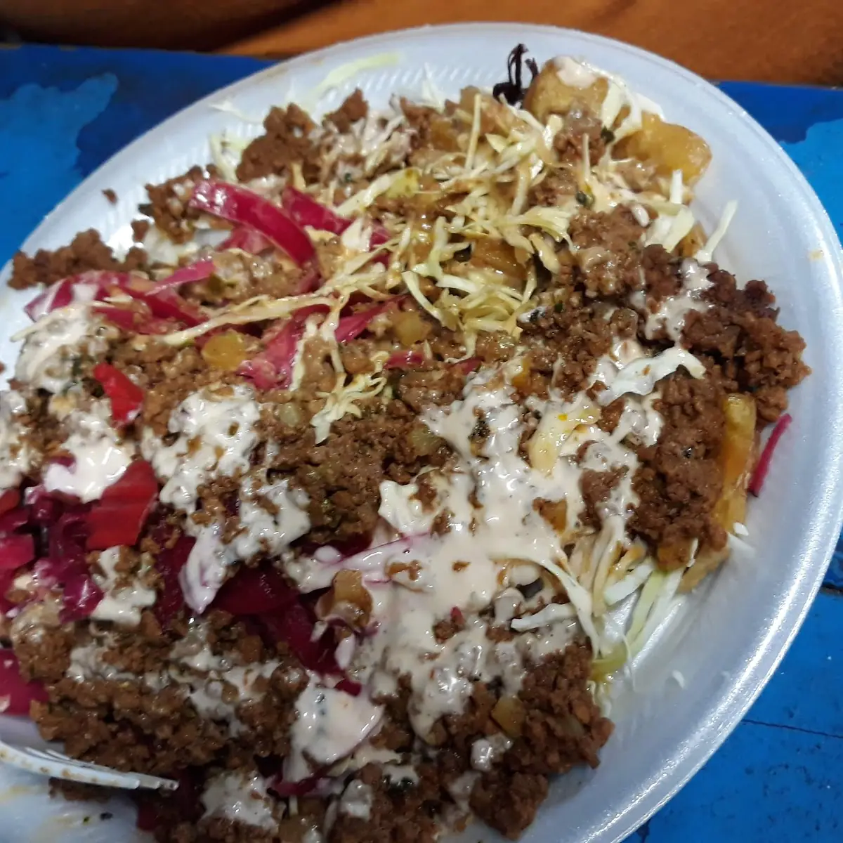 Tajadas Con Carne Molida