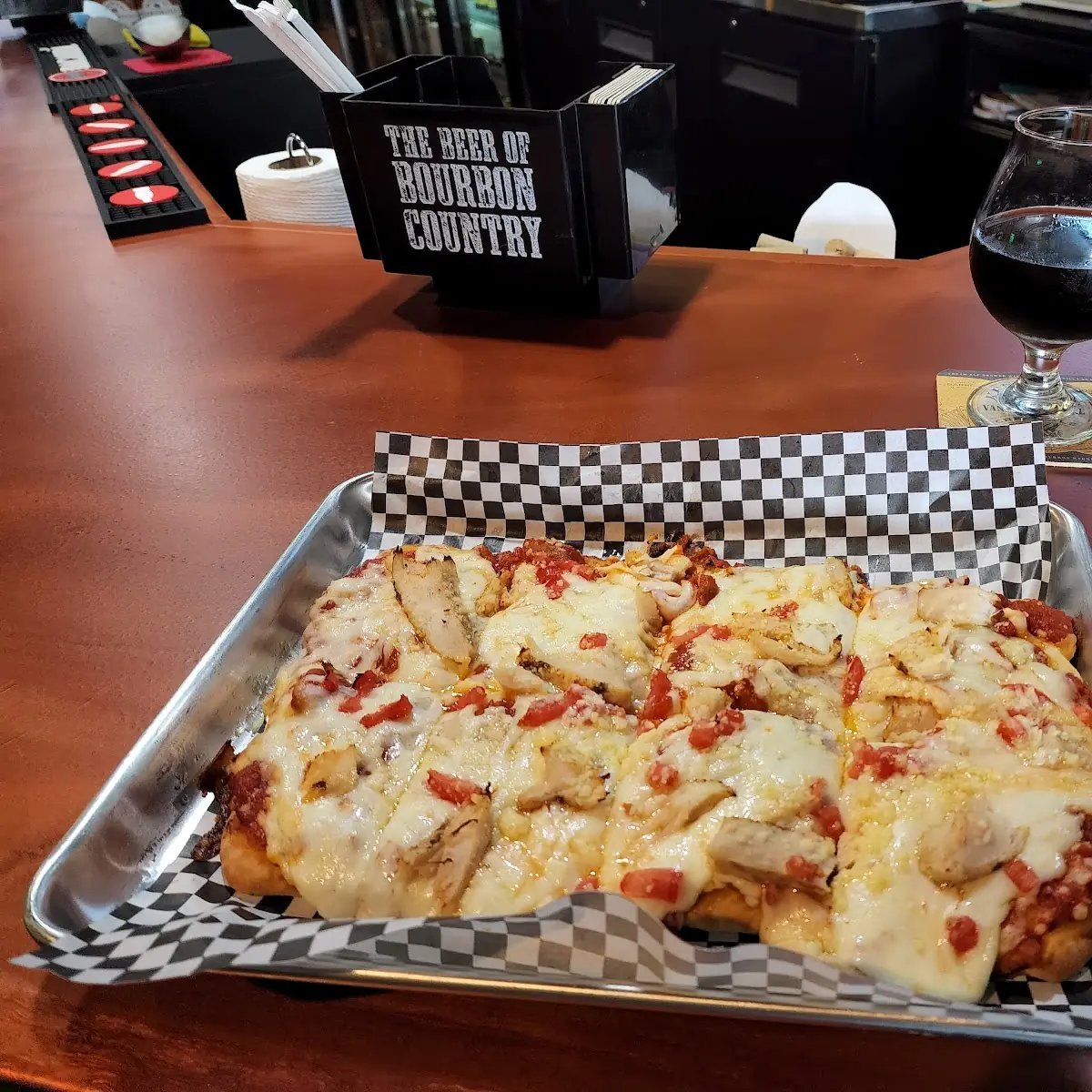 Chicken Parmesan Flatbread