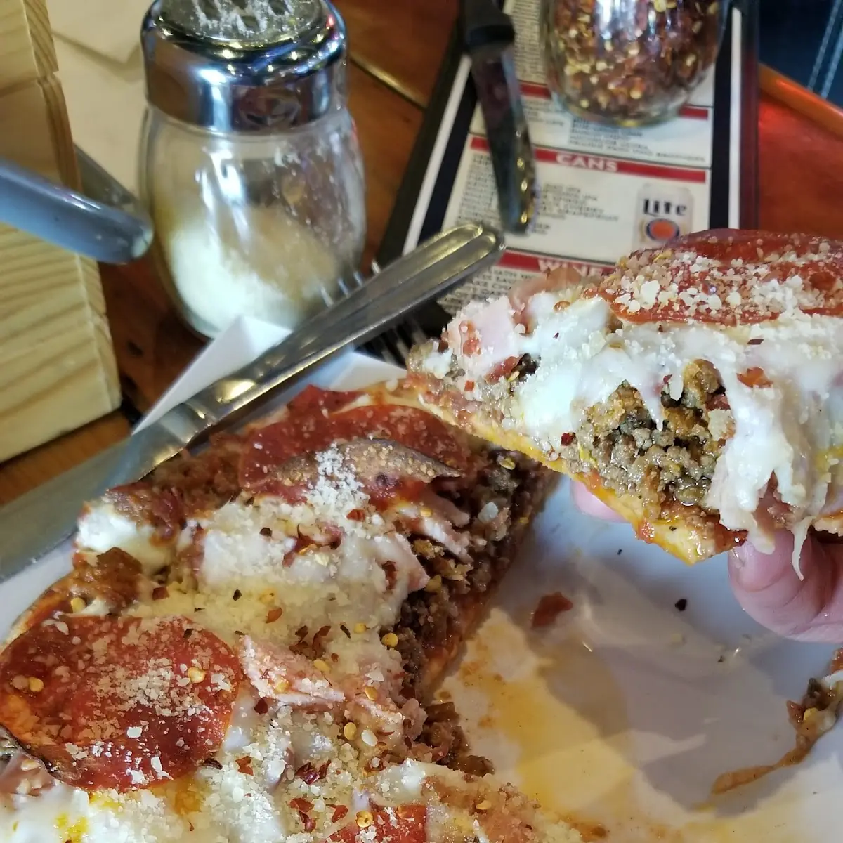 Meat Lovers Flatbread Pizza