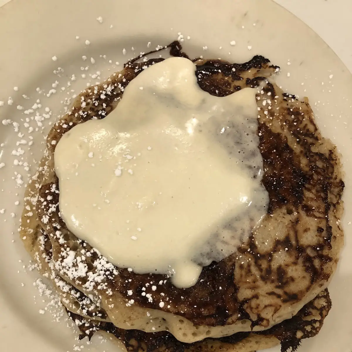 Cinnamon Roll Pancakes