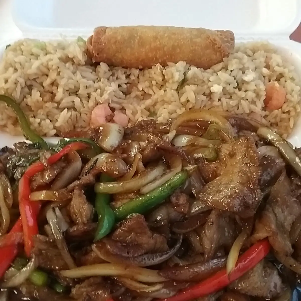 Mongolian Beef with Fried Rice