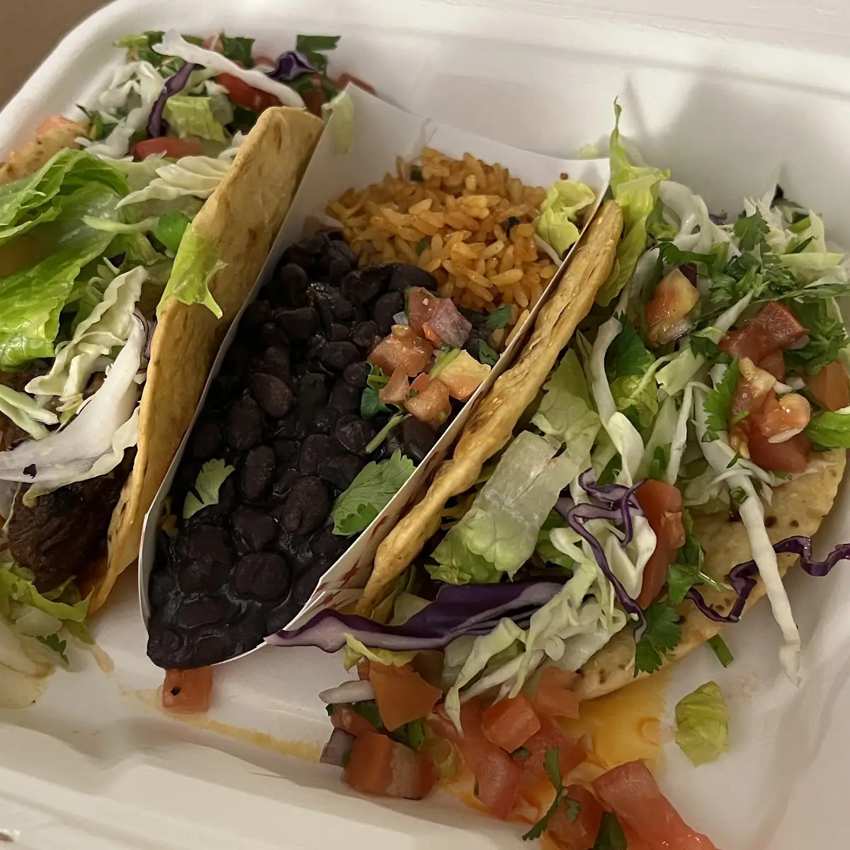 Beef Tacos with Black Beans