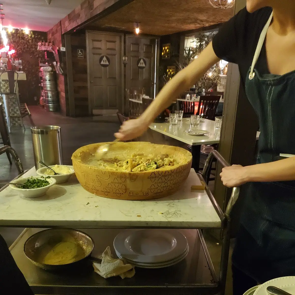Cheese Wheel Pasta