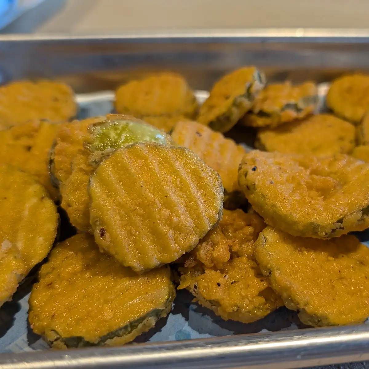 Fried Pickles w Aioli