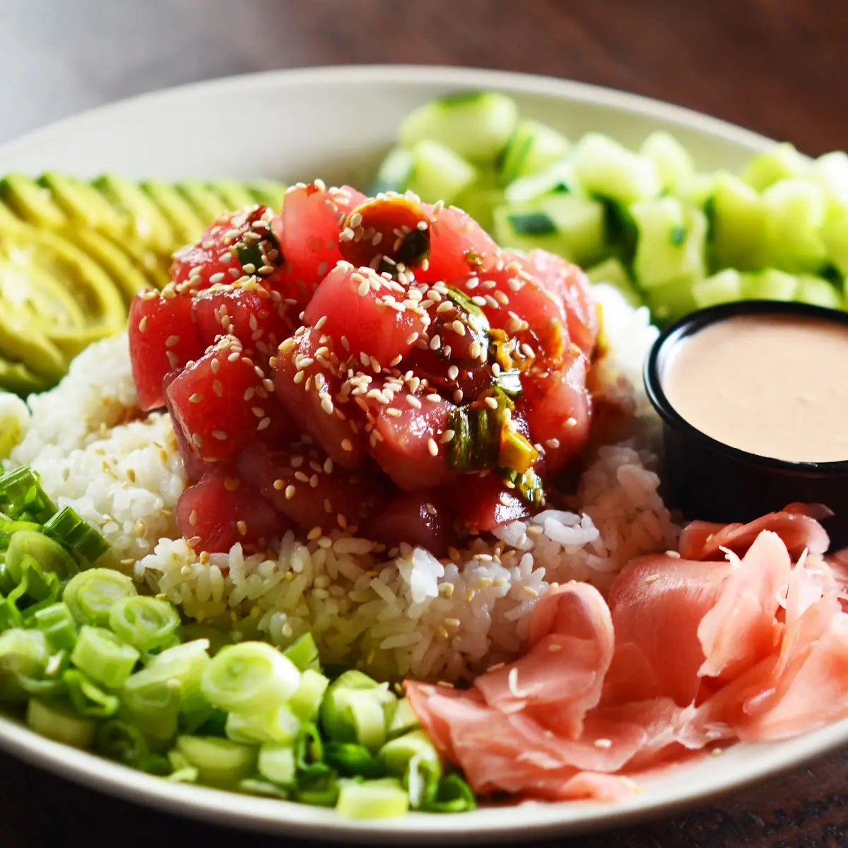 Ahi Tuna Poke Bowl