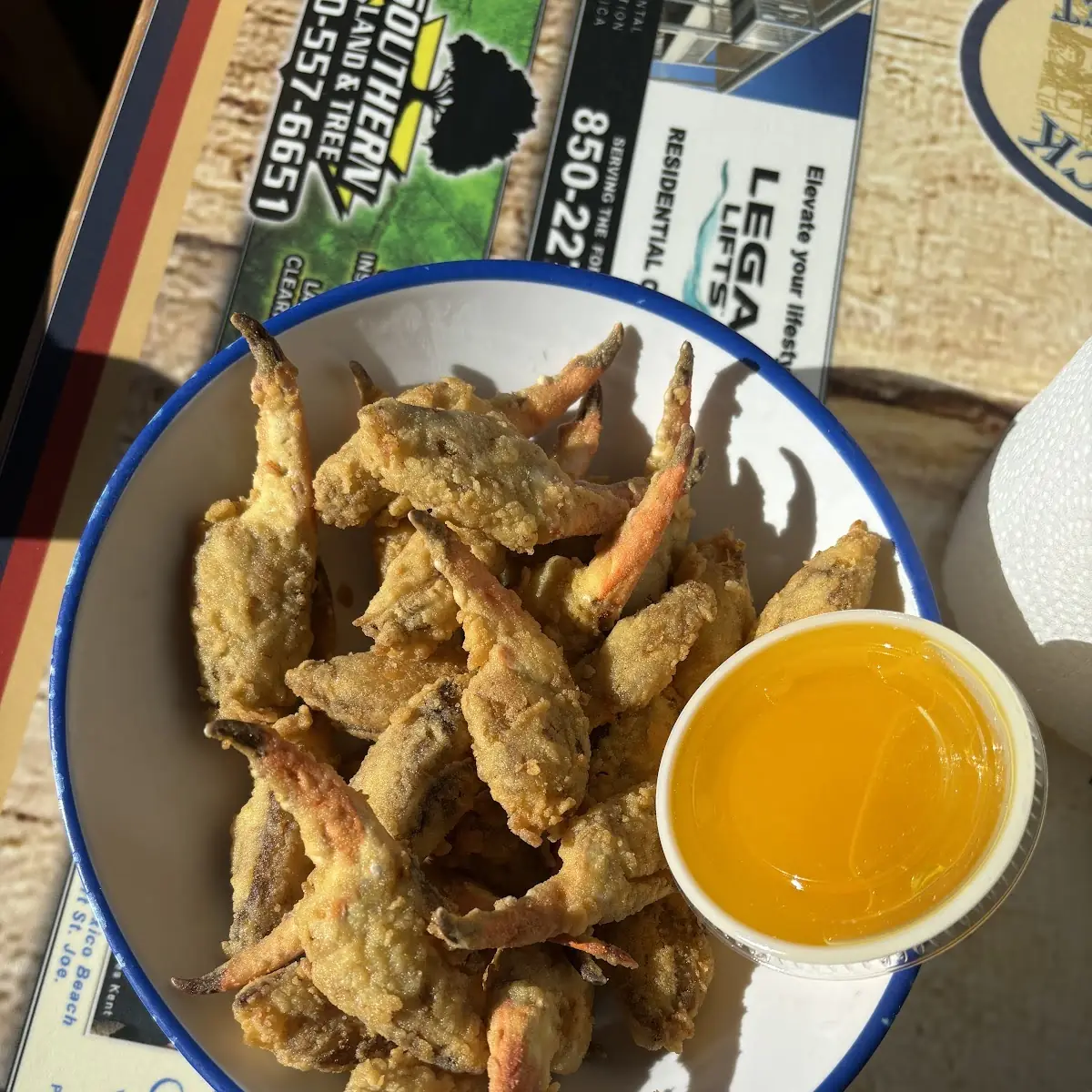 Fried Blue Crab Claws
