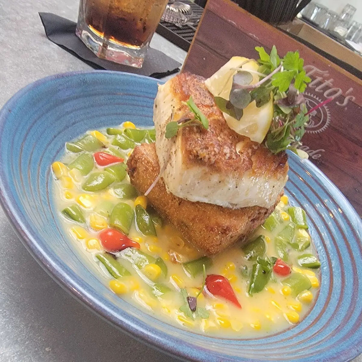 Seared Salmon