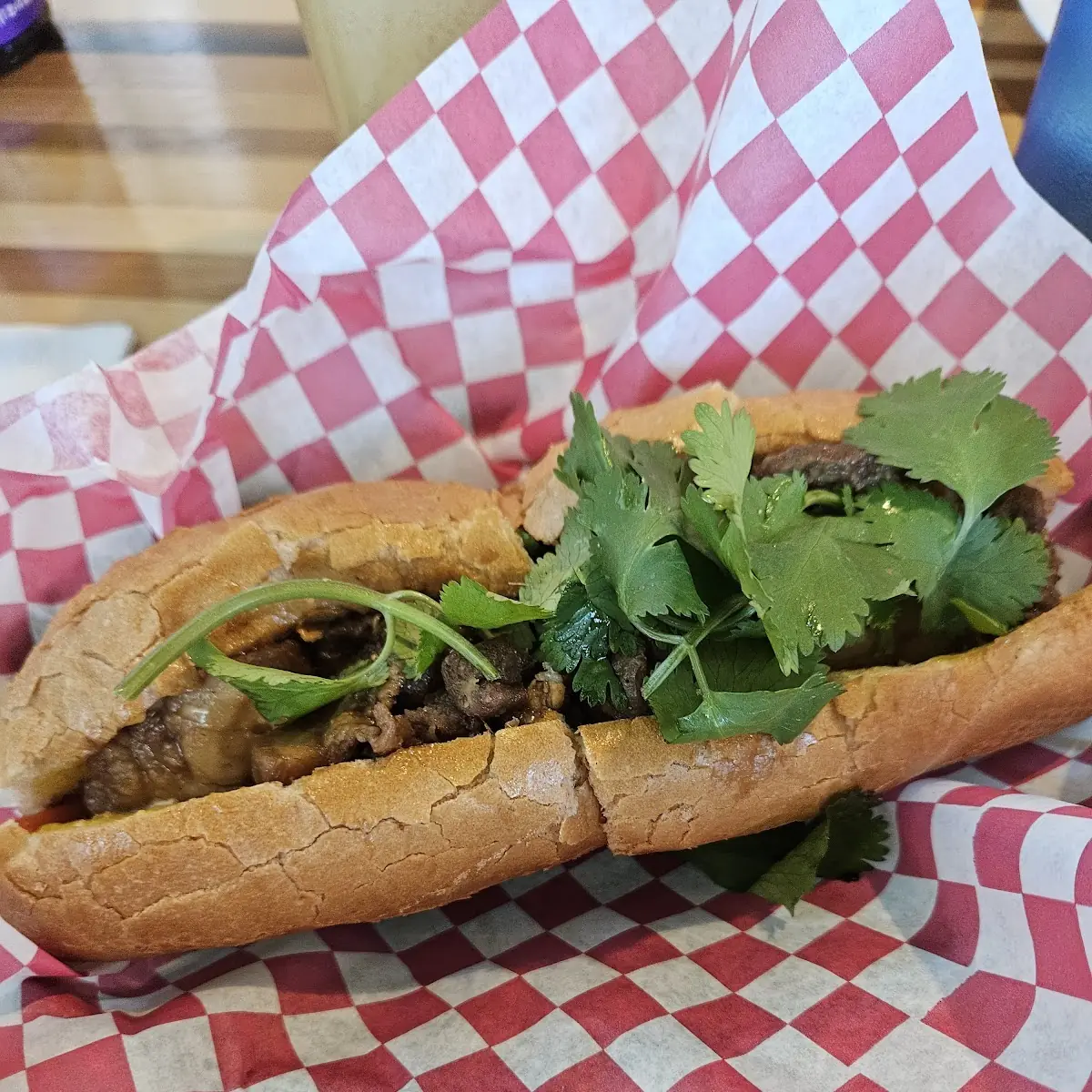 Braised Pork Belly Sandwich