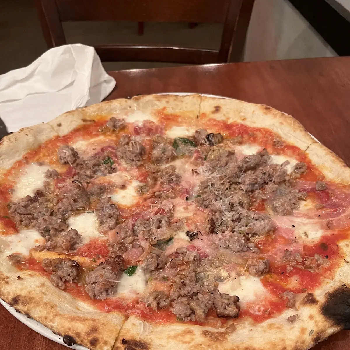 Sausage Pizza