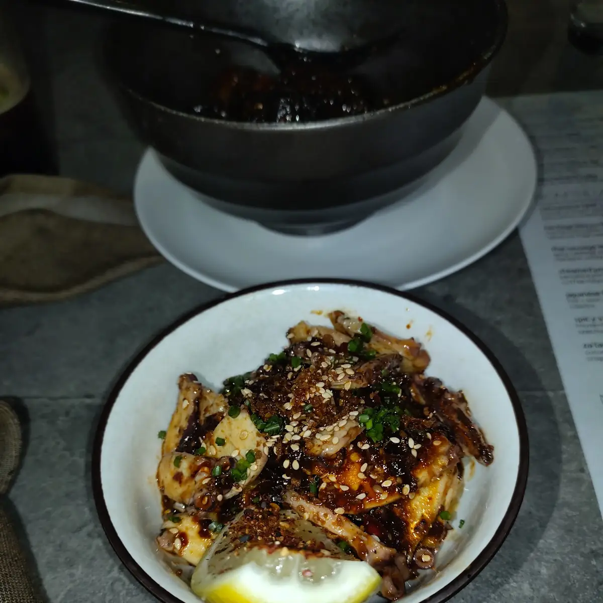 Chilled Octopus Salad