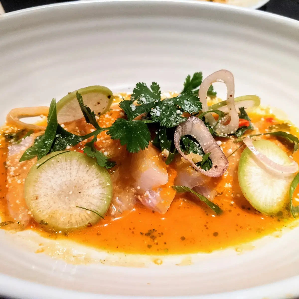 Hamachi Crudo