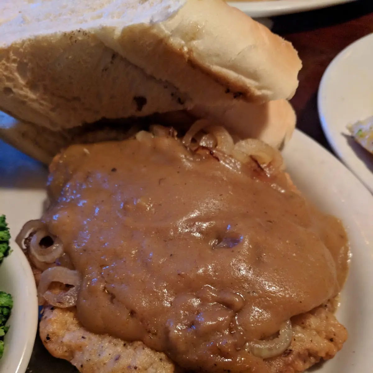 Open Faced Roast Beef