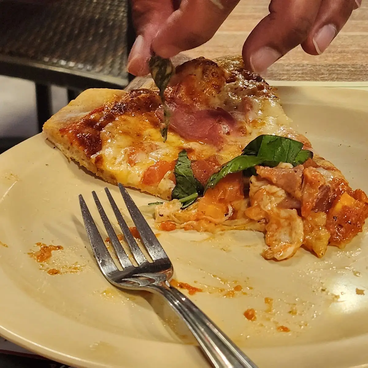 Pizza Margherita Con Prosciutto
